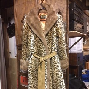 Vintage Faux Fur French Designer